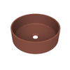 Arcqua Case vasque à poser - ronde - 40cm - terracotta mat SW1209157