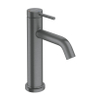 Hansgrohe Tecturis S wastafelkraan - model 110 - zonder waste - brushed black chrome (zwart) SW1566454