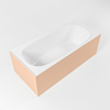 MONDIAZ FREEZE Vrijstaand bad - 180x85cm - kleur Rosee / Talc SW1015101