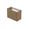 INK Versus Fonteinkast - 36x18x27cm - 1 deur - greeploos of tbv grepen - links- en rechtsdraaiend - MFC - Naturel eiken SW157982