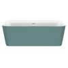 Allibert Kolora Baignoire îlot 170x78cm Vert mousse mat SW734623 Allibert Kolora Baignoire îlot 170x78cm Vert mousse mat SW734623