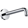 Hansgrohe Universeel Douchearm - uitsprong - 241 mm - wandmontage - uitvoering: 90° hoek - aansluitdraad G 1/2 - hoogglans chroom GA31784