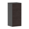 Hansgrohe Xevolos E Armoire mi-haute - 89x40x36cm - 1 porte - façade dark oak - push to open - charnière à gauche - slate matt grey SW995429