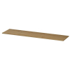 INK Topdeck Wastafelblad - 180x45x2cm - tbv onderkast - MDF - Fineer Natur SW493985