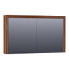 Saniclass Walnut Wood Spiegelkast 120x70x15cm Natural Walnut SW392911 Saniclass Walnut Wood Spiegelkast 120x70x15cm Natural Walnut SW392911