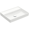Villeroy & Boch Collaro wastafel - 60x47cm - zonder overloop - zonder kraangat - White Alpine (glans wit) SW358315
