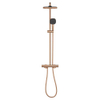 GROHE Vitalio Comfort colonne de douche - avec thermostat - warm sunset brossé (cuivre) SW1590106