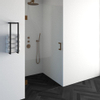 Saniclass Create douchedeur 100x200cm profielloos met antikalk en 8mm veiligheidsglas koper TWEEDEKANS OUT9453 Saniclass Create douchedeur 100x200cm profielloos met antikalk en 8mm veiligheidsglas koper TWEEDEKANS OUT9453