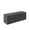 Crosswater Limit Badkamermeubelset - 140x45x45cm - 2 lades - steelwood/anthracite (hout) SW1126202