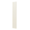 Plieger Cavallino Retto radiateur design vertical double raccordement central 1800x298mm 817W pergamon (RAL9001) 7253023