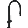 Hansgrohe Talis m54 1 greeps keukenkraan - 210 uittrekbare vdche - 2 straalsoorten - mat zwart SW402558