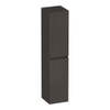 Brauer Joy Armoire colonne - 160x35x35cm - 2 portes poignée intégrée gauche/droite - Timber Anthracite SW1201020