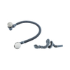 Fortifura Calvi badafvoercombinatie - met klikwaste - PVD - geborsteld RVS SW696231