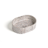 Ideavit Rock Vasque à poser 40x28x12cm Béton ovale Terrazzo SW568395