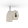 LoooX Wood collection closetrolhouder z. klep 16x14x2cm wit SW519734 LoooX Wood collection closetrolhouder z. klep 16x14x2cm wit SW519734