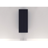 H&R badmeubelen Juice Halfhoge Kast - 40x35x100cm - met ronde hoeken - 3D-front - 1 deur - linksdraaiend - dark blue mat SW875271