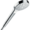 Hansgrohe Croma Select S douchette à main Multi EcoSmart 1/2 xØ11cm avec soft rain intense rain et jet massage blanc/chrome 0605320