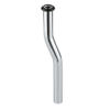 Grohe Urinoirspoelpijp - 20cm - met sprong 2cm - diameter 18mm - met O-ring - chroom 0730459