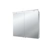 Emco Asis Flat Armoire de toilette 80cm avec 2 portes et éclairage LED dessus aluminium GA41369 Emco Asis Flat Armoire de toilette 80cm avec 2 portes et éclairage LED dessus aluminium GA41369