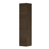 INK Armoire de salle de bains - 36x37x169cm - 1 porte - fraisage vertical - chêne massif - charcoal SW693479