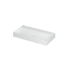 Ink United wastafel - 90x45x11cm - 1 kraangat - glans wit SW207327