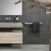 Geesa Shift Porte-serviettes 65cm Inox brossé SW641450