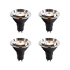 Luedd Lampe LED - lot de 4 - GU10 - 6W - 3000K - 475LM - à intensité réglable SW1211599