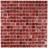 The Mosaic Factory Amsterdam Mosaïque - 32.2x32.2cm - carreau mural et de sol - brillant - wine red SW1472845