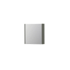 INK SPK1 spiegelkast – 60x60x14 cm – 1 deur, dubbelzijdige spiegeldeurr – Beton mat SW440066