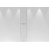 H&R badmeubelen Juice Hoge Kast - 40x35x170cm - met ronde hoeken - 2 deuren - linksdraaiend - wit mat SW875803