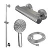 Brauer Chrome Edition Mitigeur douche thermostatique mural avec barre de douche curseur Chrome SW505355 Brauer Chrome Edition Mitigeur douche thermostatique mural avec barre de douche curseur Chrome SW505355