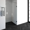 Saniclass Create douchedeur 110x200cm 2-delig profielloos met antikalk en 8mm veiligheidsglas chroom glans SW223761 Saniclass Create douchedeur 110x200cm 2-delig profielloos met antikalk en 8mm veiligheidsglas chroom glans SW223761