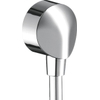 Hansgrohe Fixfit Muuraansluitbocht E - zonder terugslagklep - hoogglans chroom 0601845