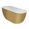 Xenz humberto baignoire en solid surface 170x72x63 bicolor blanc or SW647829 Xenz humberto baignoire en solid surface 170x72x63 bicolor blanc or SW647829