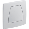 Geberit Twinline plaque de commande - pneumatique - réglage UR - blanc alpin SW338922