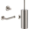 Plieger Vigo toiletset hang/staand - geborsteld chroom SW546796