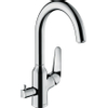 Hansgrohe M42 M424-H220 1-gats keukenkraan m. stopkraan v. vaatwasser m. 110° draaibare uitloop chroom SW241699