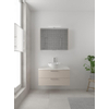 Bruynzeel Combo badmeubelset 90x45cm 1 wasbak 2 lades met spiegelkast met softclose ceramic kasjmier grijs SW383572 Bruynzeel Combo badmeubelset 90x45cm 1 wasbak 2 lades met spiegelkast met softclose ceramic kasjmier grijs SW383572