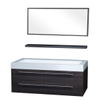 Differnz Force1250 badmeubelset 125x49x48cm MDF 1 kraangat 1 wasbak met spiegel Grijs/Eiken SW21880 Differnz Force1250 badmeubelset 125x49x48cm MDF 1 kraangat 1 wasbak met spiegel Grijs/Eiken SW21880