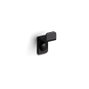 Clou Fold crochet simple noir mat revêtement par poudre SW417076