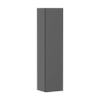 Hansgrohe Xilesa Badkamerkast - 165x40x35cm - 1 deur - scharnier links - slate - mat grijs SW1413503