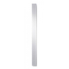 Vasco Beams Mono-EL radiateur électrique design 1800x150mm Brun rouille (RAL9809) SW420630