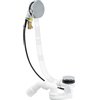 Villeroy en Boch Multplex Trio badafvoer overloop en vulcombinatie met waste chroom 0949904 Villeroy en Boch Multplex Trio badafvoer overloop en vulcombinatie met waste chroom 0949904
