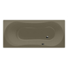 Xenz Dominica baignoire sans panneau 170x75cm avec pieds sans vidage Acrylique Argile mat SW102894 Xenz Dominica baignoire sans panneau 170x75cm avec pieds sans vidage Acrylique Argile mat SW102894