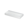 Ink United wastafel - 100x45x11cm - zonder kraangat - glans wit SW207334