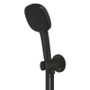 Grohe Tempesta Ensemble de bain - avec douchette à main - 3 types de jets - support mural pour douchette et flexible de douche 150 cm inclus - noir mat SW1185477