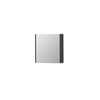 INK SPK1 Spiegelkast - 60x14x60cm - 1 deur - dubbelzijdige Spiegel - schakelaar en stopcontact - MDF lak antraciet mat SW440107