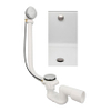 Xenz vidage de baignoire et combinaison de trop-plein inox SW161781