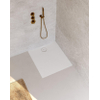 Riho Nuvia Douchevloer - 90x80cm - antibacterieel - purite - white matt SW1585116