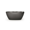 Zeza Element Baignoire îlot - 145x71x60cm - solid surface - gris foncé SW1208798
